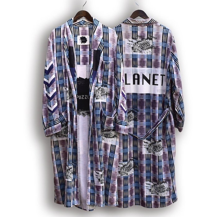 NEWS増田貴久チェックガウン